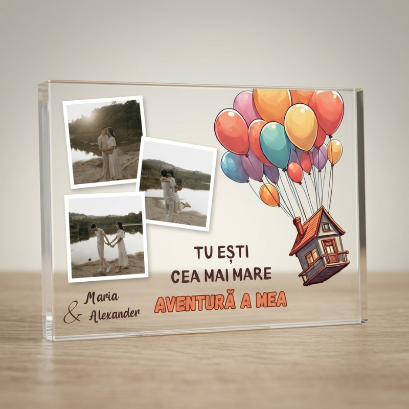 Cea mai mare aventură a mea - Plachetă acrilică